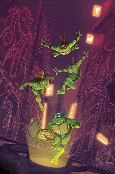 Teenage Mutant Ninja Turtles: Saturday Morning Adventures issue 5-E Freddie Williams II 1:25 Virgin Cover