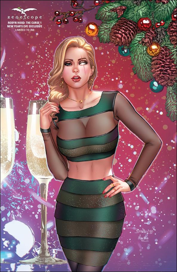 Robyn Hood: The Curse issue 1-G Derlis Santacruz New Year's Eve Cover 1/350