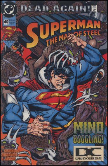 Superman: The Man of Steel issue 40-B DC Universe UPC (2nd Printing)