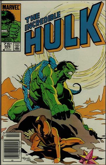 Incredible Hulk (1968) issue 309-B Canadian Price Cover