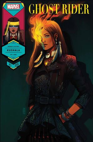 King in Black: Ghost Rider issue 1-C Jen Bartel Women's History Month Cover