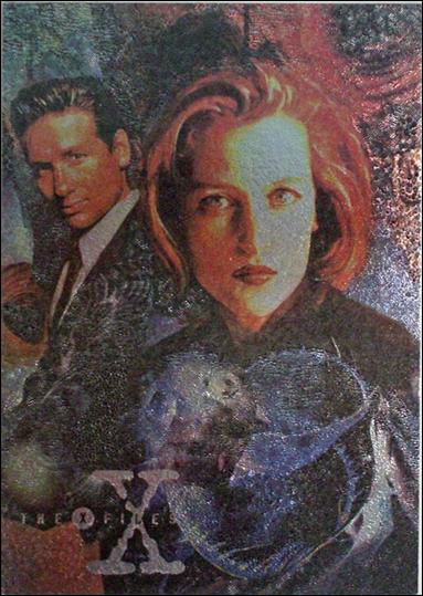 X-Files: Season Three (Etched Foil Subset) card I4 Home of the Brave, Part Two: A Question of ...