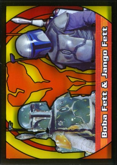 Star Wars Evolution Update Edition (Galaxy Crystal Subset) card G7 Boba Fett & Jango Fett