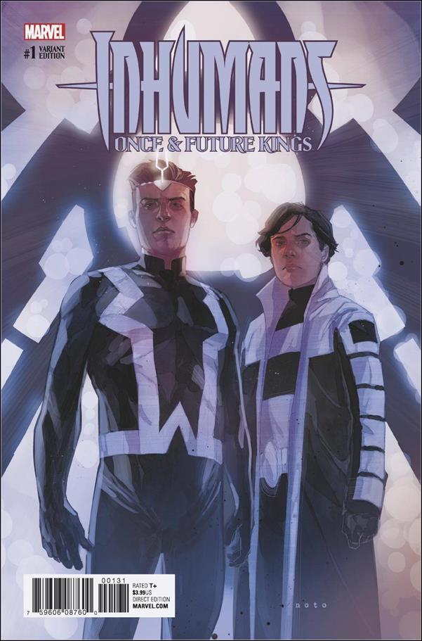 Inhumans: Once and Future Kings issue 1-E Phil Noto 1:25 Duo Cover