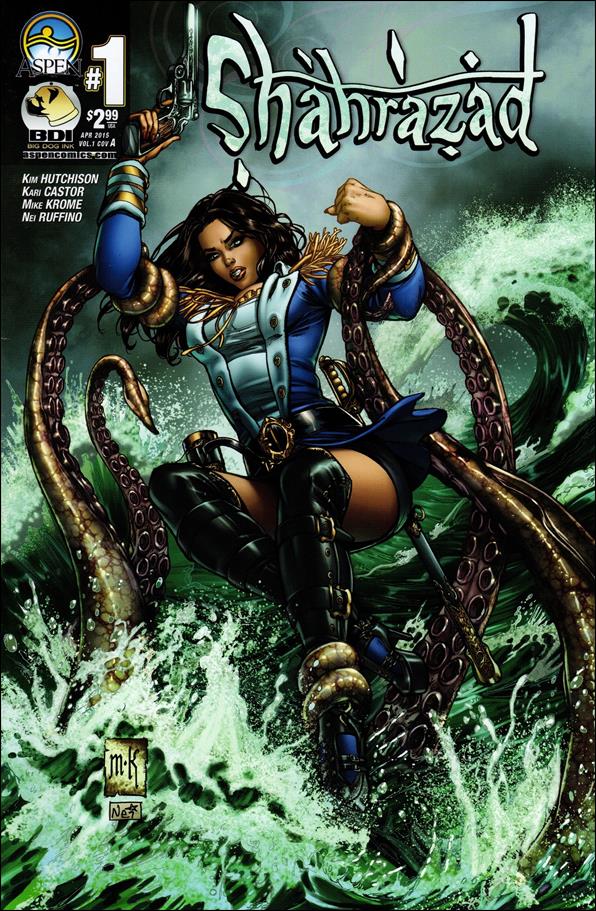 Shahrazad (2015) issue 1 Mike Krome Cover