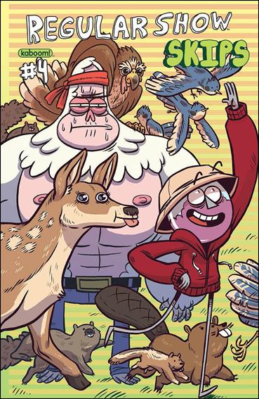 Regular Show: Skips issue 4 Mad Rupert Cover
