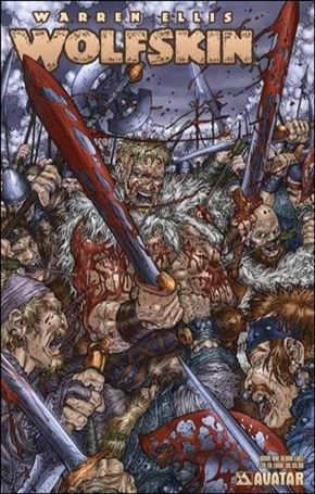 Warren Ellis Wolfskin issue 1-F Blood Lust Cover 1/1000