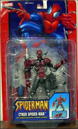 Spider-Man figure 34 Cyber Spider-Man