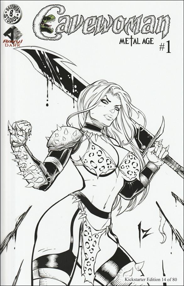 Cavewoman: Metal Age issue 1-I Izik Bell Sketch Cover 1/80