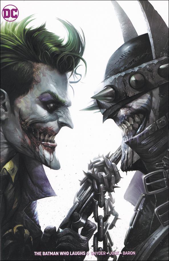 Batman Who Laughs (2018) issue 6-G Francisco Mattina Minimal Trade Dress Cover