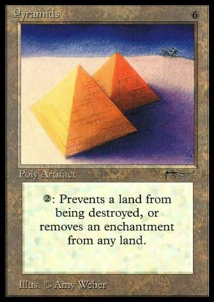 Magic the Gathering: Arabian Nights (Base Set) card 67 Pyramids