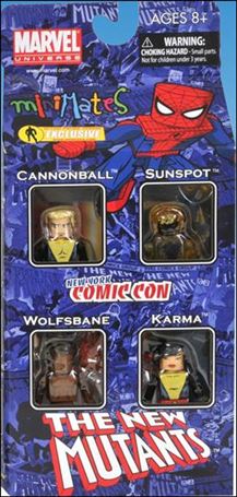 Marvel Minimates (Box Sets) figure 29 New Mutants 4-Pack