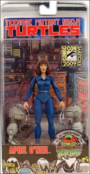 Teenage Mutant Ninja Turtles (2008) Exclusives figure 2 April O'Neil (Blue Outfit) (2009 SDCC Exclusive)