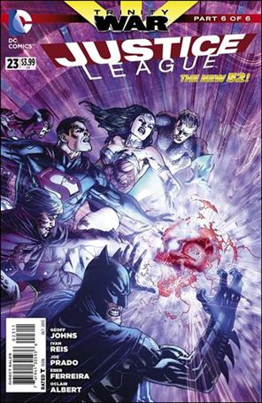 Justice League (2011) issue 23 Doug Mahnke Connecting Cover