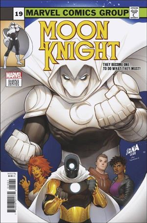 Moon Knight (2021) issue 19-B David Nakayama Homage Cover