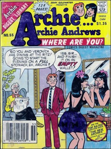 Archie…Archie Andrews, Where Are You Comics Digest Magazine issue 55