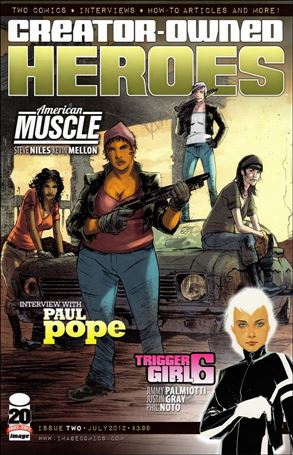 Creator-Owned Heroes issue 2 Kevin Mellon Cover