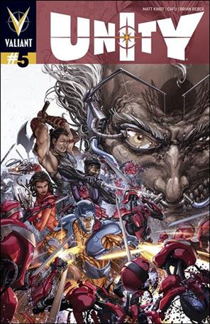 Unity (2013) issue 5 Clayton Crain Cover