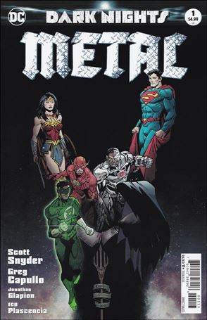 Dark Nights: Metal issue 1-T Greg Capullo Cardstock Cover (3rd Printing)