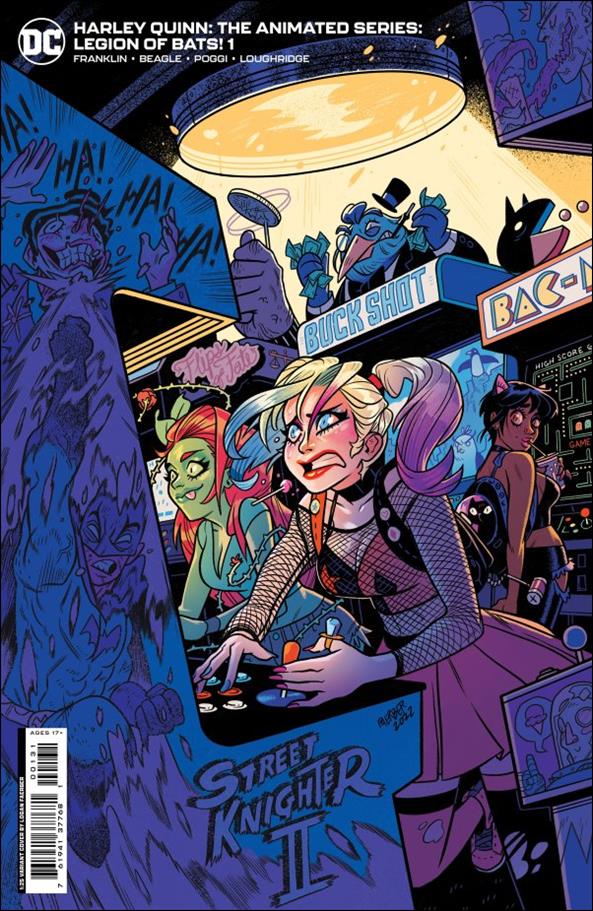 Harley Quinn: The Animated Series: Legion of Bats! issue 1-C Logan Faerber 1:25 Cardstock Cover