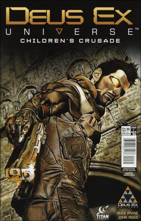 Deus Ex: Children's Crusade issue 2-C Marco Turini Cover