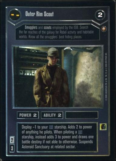 Star Wars: Reflections II: Expanding the Galaxy (Base Set) card 10 Outer Rim Scout