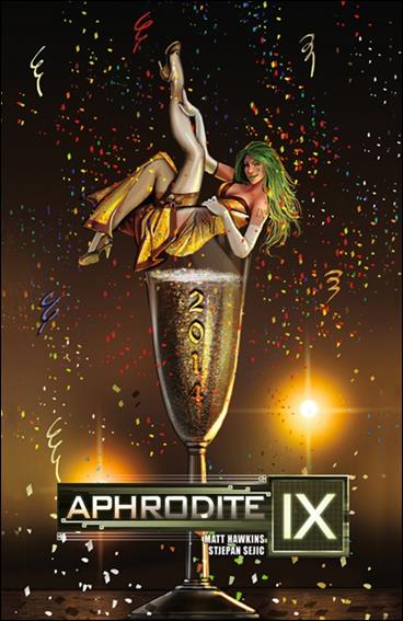 Aphrodite IX (2013) issue 7-B Linda Sejic Top Cow Store New Years Cover 1/500