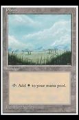 Magic the Gathering: 4th Edition (Base Set) card 364-B Plains