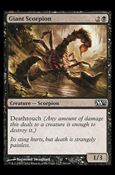 Magic the Gathering: 2013 Core Set (Base Set) card 94 Giant Scorpion