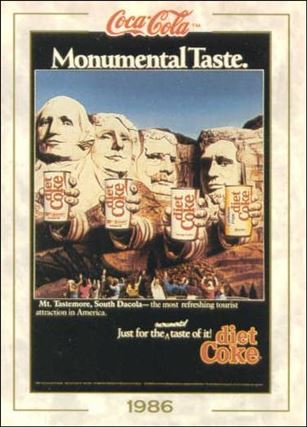 Coca-Cola Collection Series 1 (Base Set) card 91 Monumental Taste