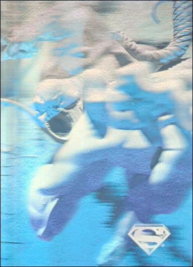 Superman Holo Series (Silver Hologram Base Set) card 26 Power Drain