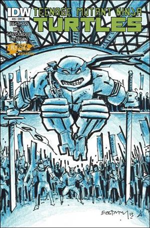 Teenage Mutant Ninja Turtles (2011) issue 25-D Kevin Eastman Jetpack Comics Cover 1/1000