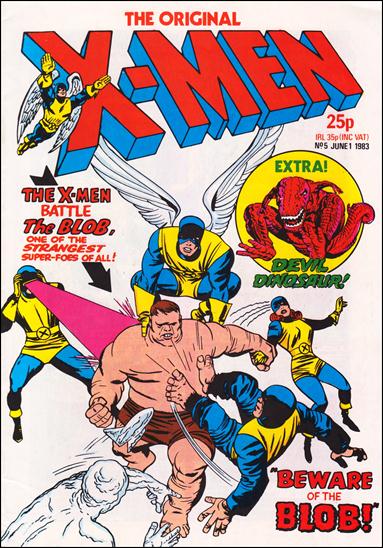 Original X-Men (UK) issue 5
