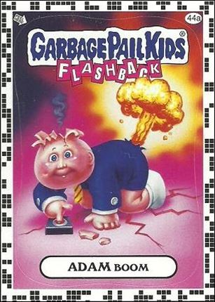 Garbage Pail Kids: Flashback Series 2 (White Border Base Set) card 44a Adam Boom