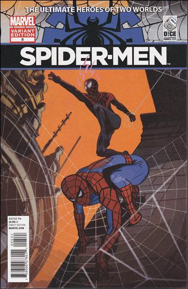 Spider-Men issue 5-D Tommy Lee Edwards D.I.C.E. Cover 1/3000