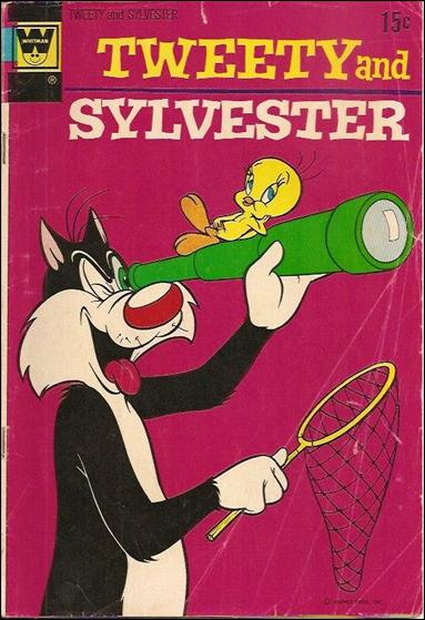 Tweety and Sylvester (1963) issue 25-B Whitman Cover