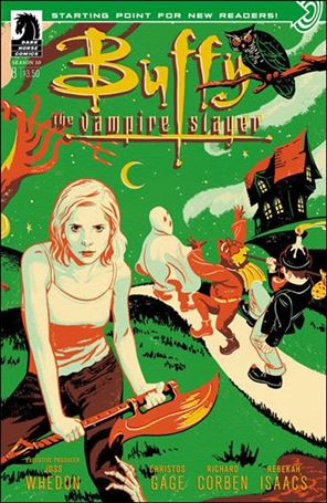 Buffy the Vampire Slayer Season 10 issue 8 Steve Morris Wraparound Cover