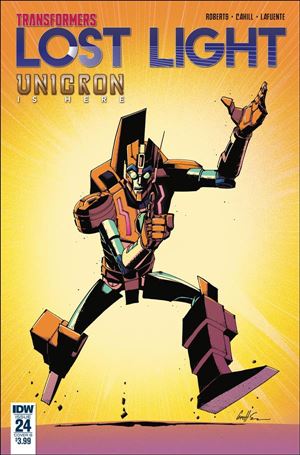Transformers: Lost Light issue 24-B Geoff Senior Cover