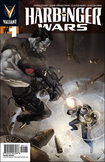 Harbinger Wars issue 1-C Clayton Crain 1:20 Cover