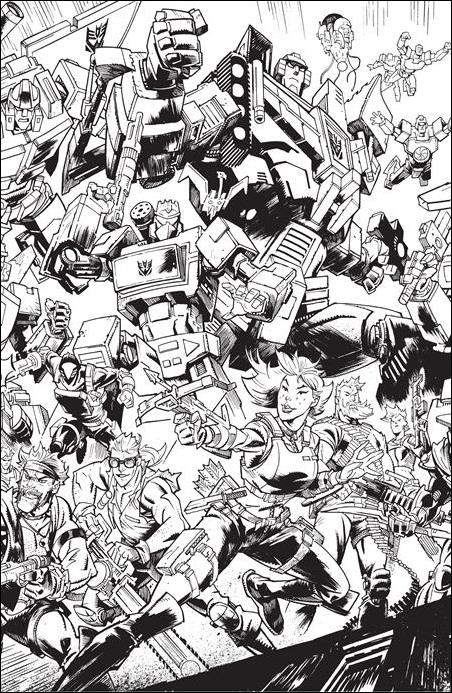 Scarlett (2024) issue 1-J Jason Howard EU Ann. Connecting B&W Cover