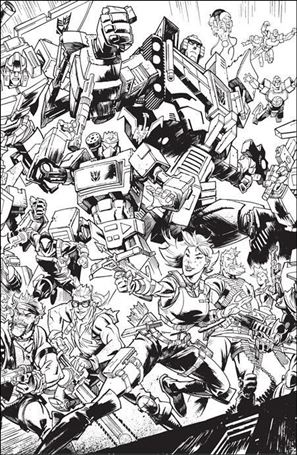Scarlett (2024) issue 1-J Jason Howard EU Ann. Connecting B&W Cover