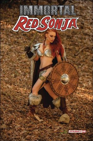 Immortal Red Sonja issue 2-E Cosplay Photo Cover