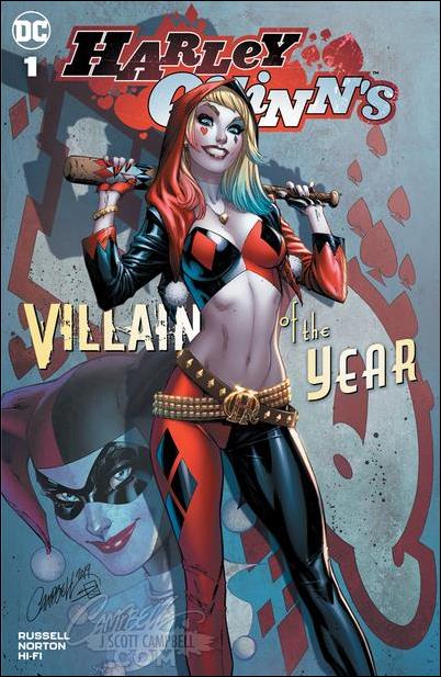Harley Quinn: Villain of the Year issue 1-F J. Scott Campbell Harley Solo Cover 1/3000