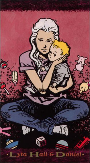 Sandman Trading Cards (Base Set) card 79 Lyta Hall & Daniel