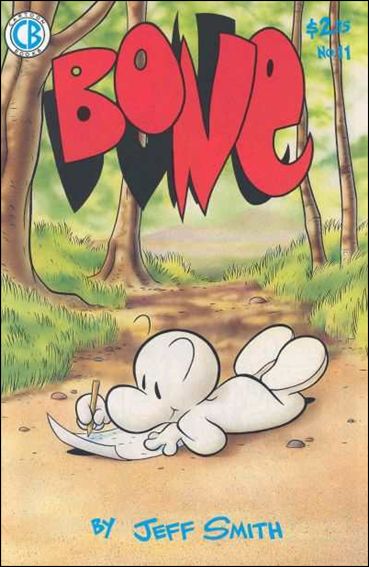Bone (1991) issue 11-B Red Logo (2nd Printing)