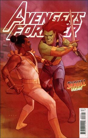 Avengers Forever (2022) issue 6-B Phil Noto Skrull Cover