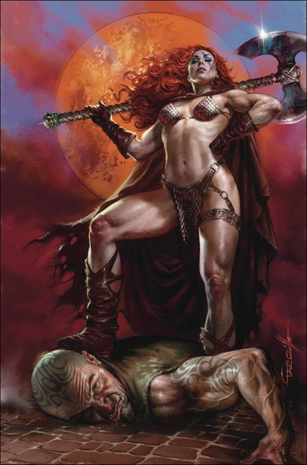 Red Sonja (2023) issue 14-L Lucio Parrillo Virgin Cardstock Cover