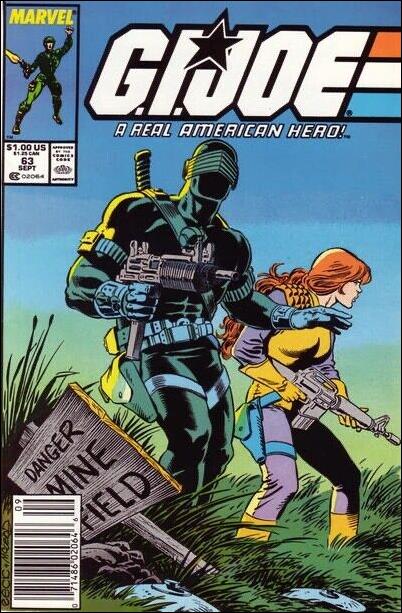 G.I. Joe: A Real American Hero issue 63-D Newsstand Cover