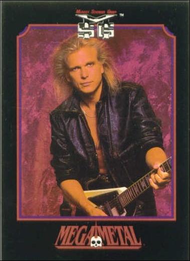 Mega Metal (Base Set) card 92 Michael Schenker 2