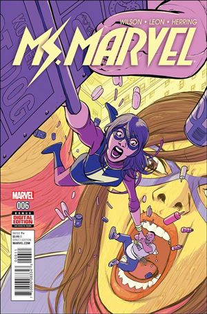 Ms. Marvel (2016) issue 6 David Lopez Cover